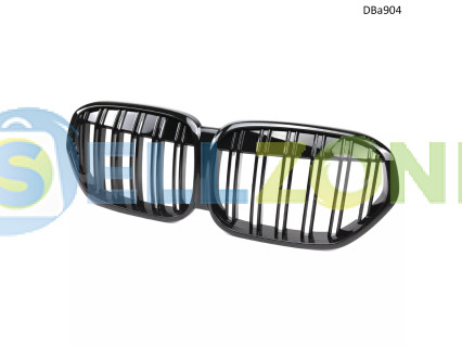 Μαύρα διπλά νεφρά για εμφάνιση tuning BMW X1 F48 LCI - DBa904